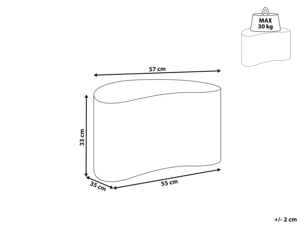 Beistelltisch BILPA Dunkelbraun_1074856
