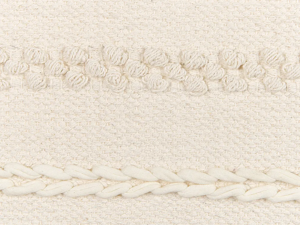 Wandbehang DASKA Baumwolle 107 cm Beige_841450
