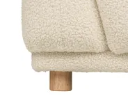 Sofa 3-Sitzer JUBEK Bouclé Cremeweiß_1077990
