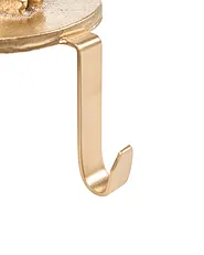Set of 3 Christmas Stocking Holders KAJAANI 22 cm Nutcracker Gold_1010923