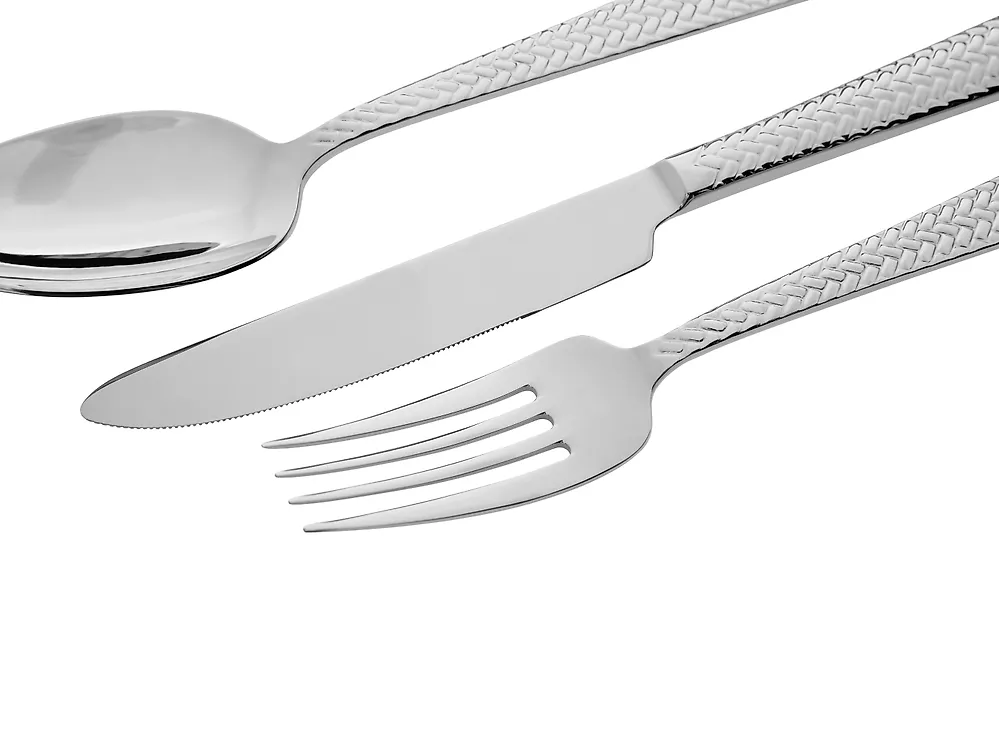 30 Piece Cutlery Set QUADRUCCI Silver_1183308