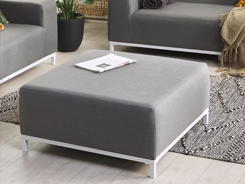 Ottoman ROVIGO Fabric Grey_786107