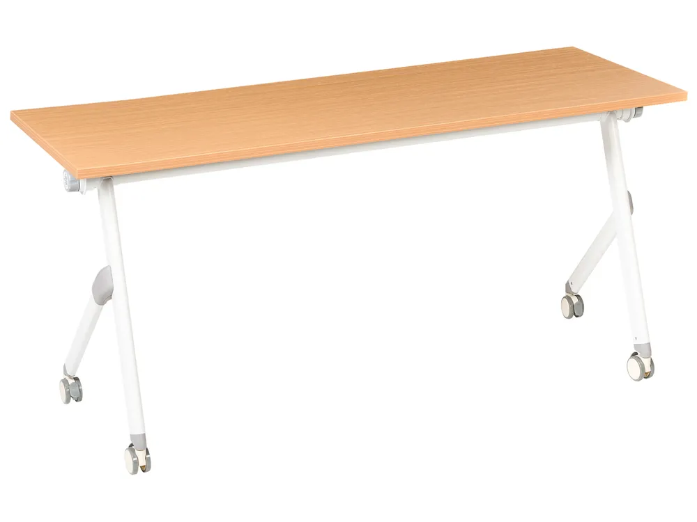 Zusammenklappbarer Schreibtisch BENDI 160 cm 60 cm Braun