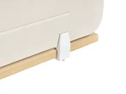 Schreibtischtrennwand ZIGGY 160 x 40 cm Hellbeige_1015463