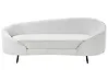 Sofa 2-Sitzer SAVAR Stoff Cremeweiß