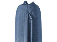 Set mit 6 Stühlen und Sitzkissen AMANTEA PREMIUM Akazienholz Blau_1071117