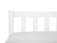 Bett mit Lattenrost Kiefernholz FLORAC 90 x 200 cm Weiß_752717