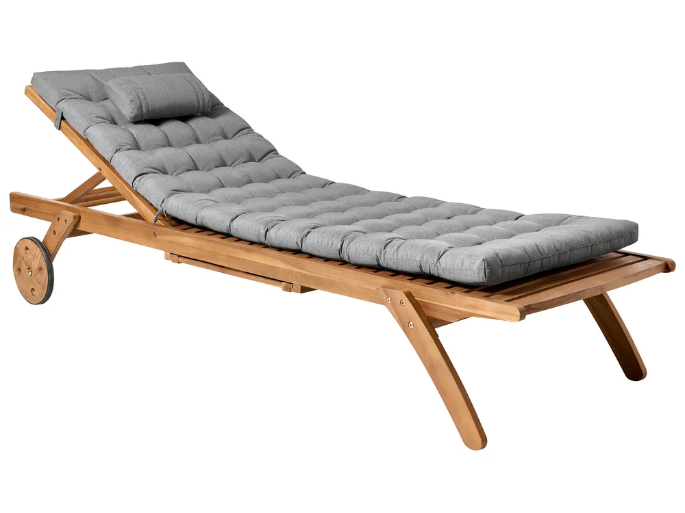 Liegenauflage CESANA PREMIUM 192 x 56 cm Grau meliert_988002