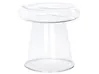 Beistelltisch CALDERA Glas Transparent