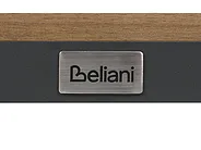 Garden Coffee Table FIVIZZANO 70 cm 90 cm Acacia Wood Dark Grey_1150989