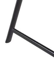 Gartenstuhl 4er Set LIVO Metall Schwarz_700982