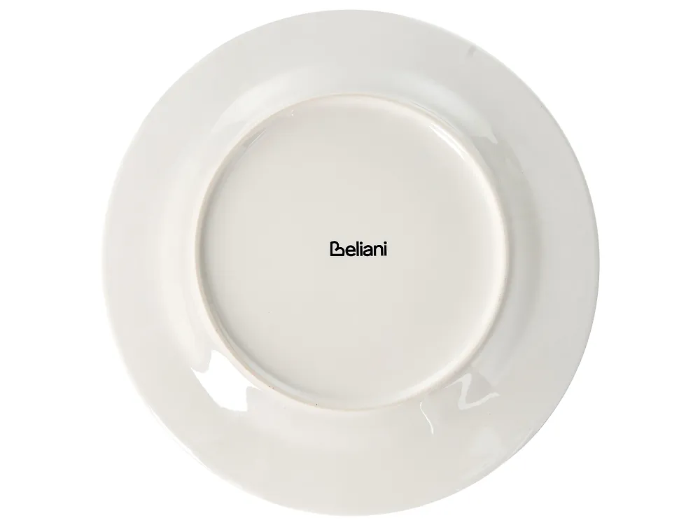 20-Piece Dinnerware Set LEMONGRASS Porcelain White/Green_1191915