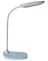 LED Schreibtischlampe HYDRA mit Dimmer Hellblau