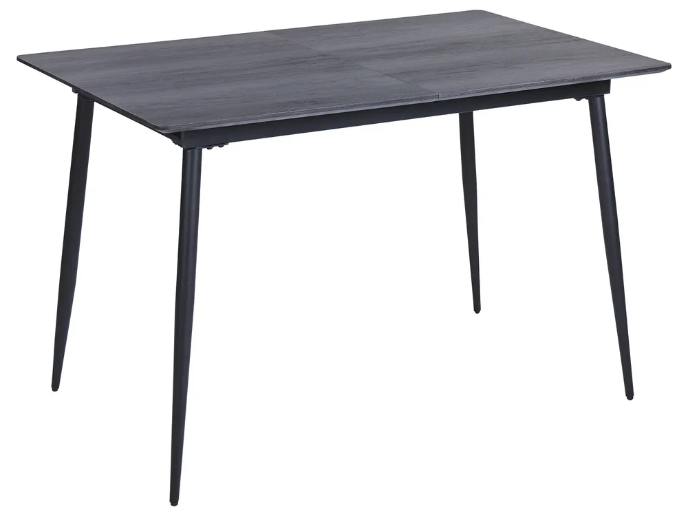 Ausziehbarer Esstisch GELANDA Grau 120/160 cm 80 cm_886360