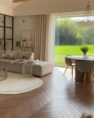 Rug MITHA Off-White 200 x 300 cm Viscose_933572