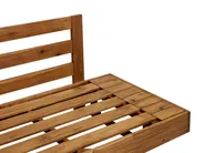 Gartensofa 2-Sitzer MARETTIMO zertifiziertes Akazienholz Cremeweiß_953681