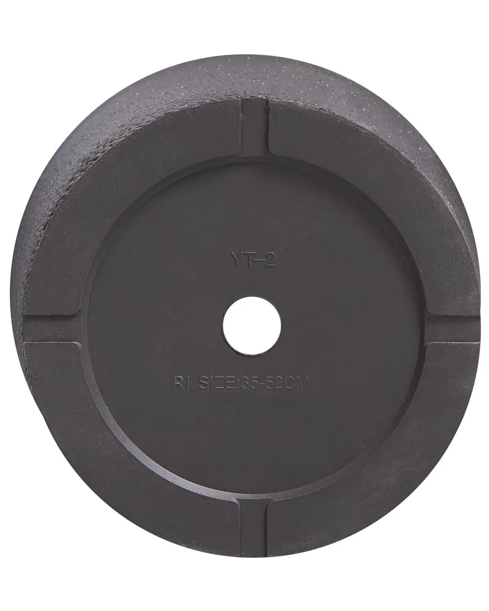 Set of 2 Plant Pots MEUM 35 cm Black_1123759