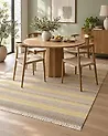 Teppich TALPUR Gelb 160 x 230 cm Jute