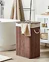 Wäschekorb KOMARI Bambus Dunkelbraun 72 L