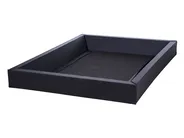 Wasserbett Stoff ALBI 160 x 200 cm Grau_916403