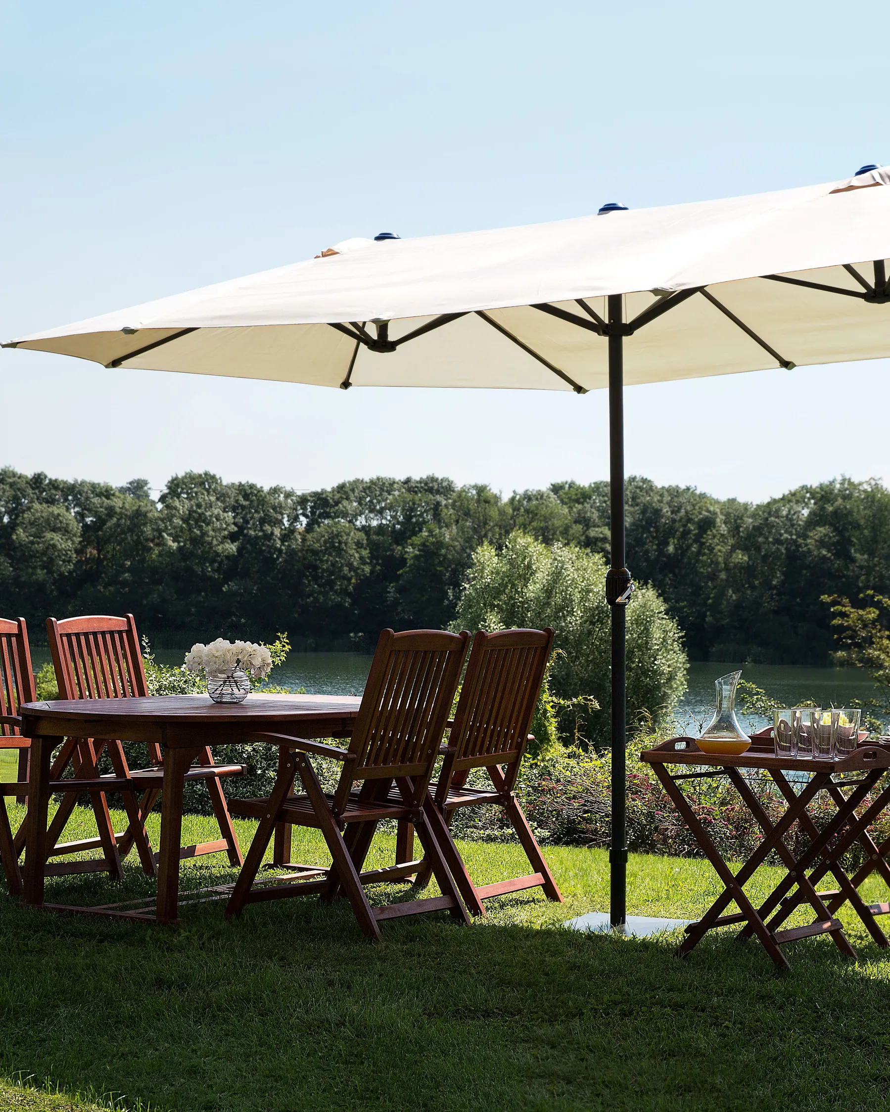 Sonnenschirm 460 cm SIBILLA Beige_680019
