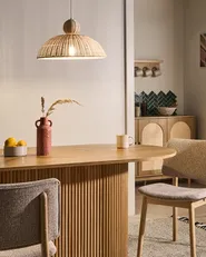 Hängeleuchte SUERTE Rattan Naturfarben_1036387