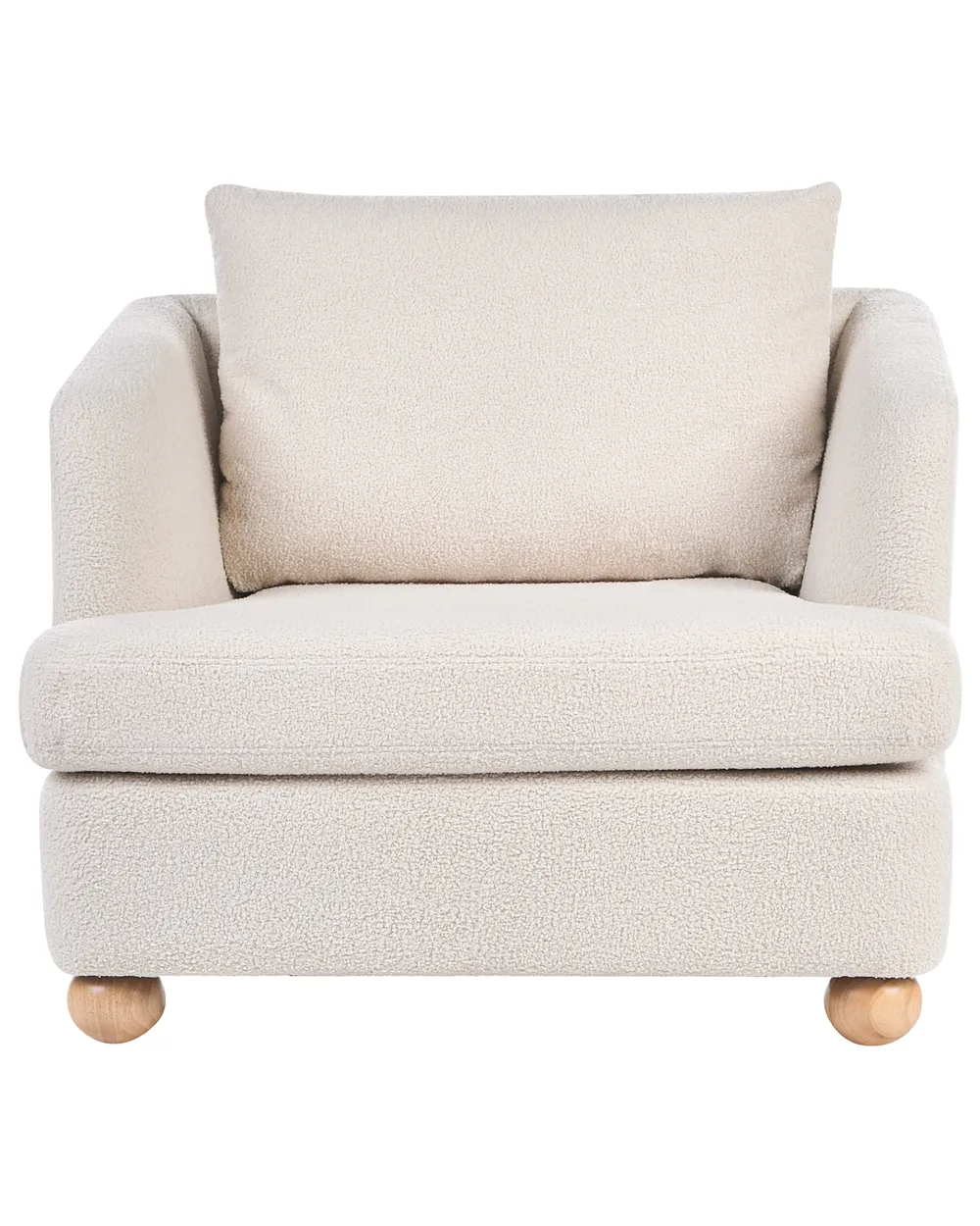 Living Room Set 6 Seater RATTVIK Boucle Off-White_1066741