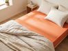 Spannbettlaken JANBU 90 x 200 cm Baumwolle Orange