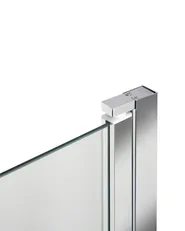 Badewannenaufsatz LAPAN 140 x 80 cm Silber_944101