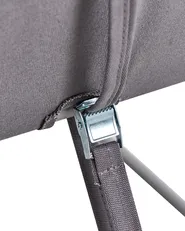 Stuhl mit Sitzkissen PICO Metall Grau_1012628