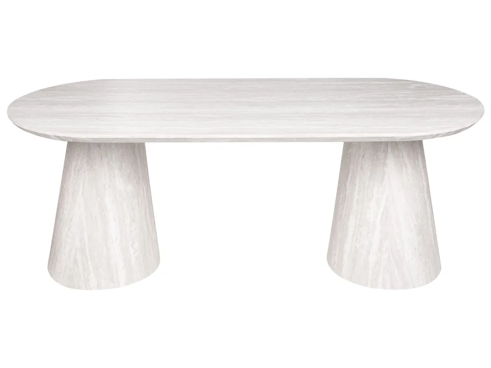Esstisch LUMAN Travertinoptik 220 cm 95 cm_1076225