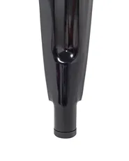Set of 2 Bar Stools CABRILLO Metal Black_694344