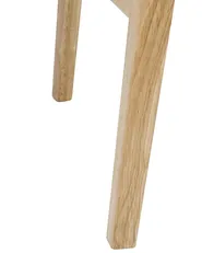 Esszimmerstuhl 2er Set AVALON Holz Hellbeige_952336