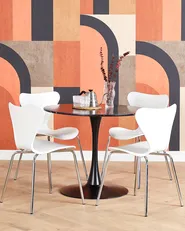 Dining Table BOCA Black Marble 90 cm 90 cm_863996
