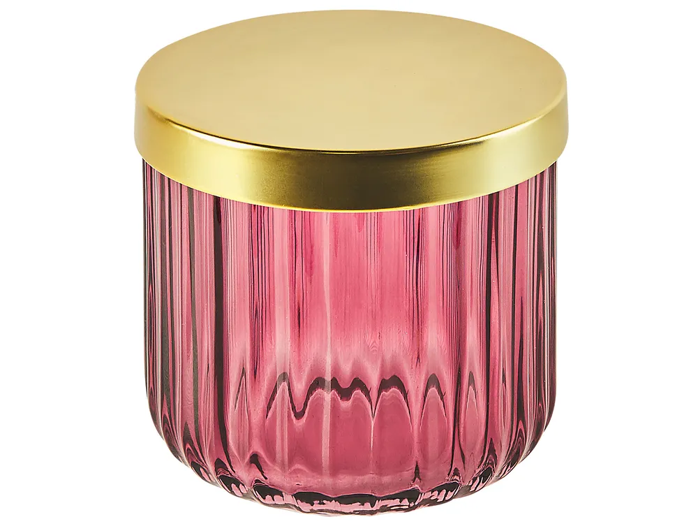 Set de 4 accessoires de salle de bain CARDENA Verre Rose_825308