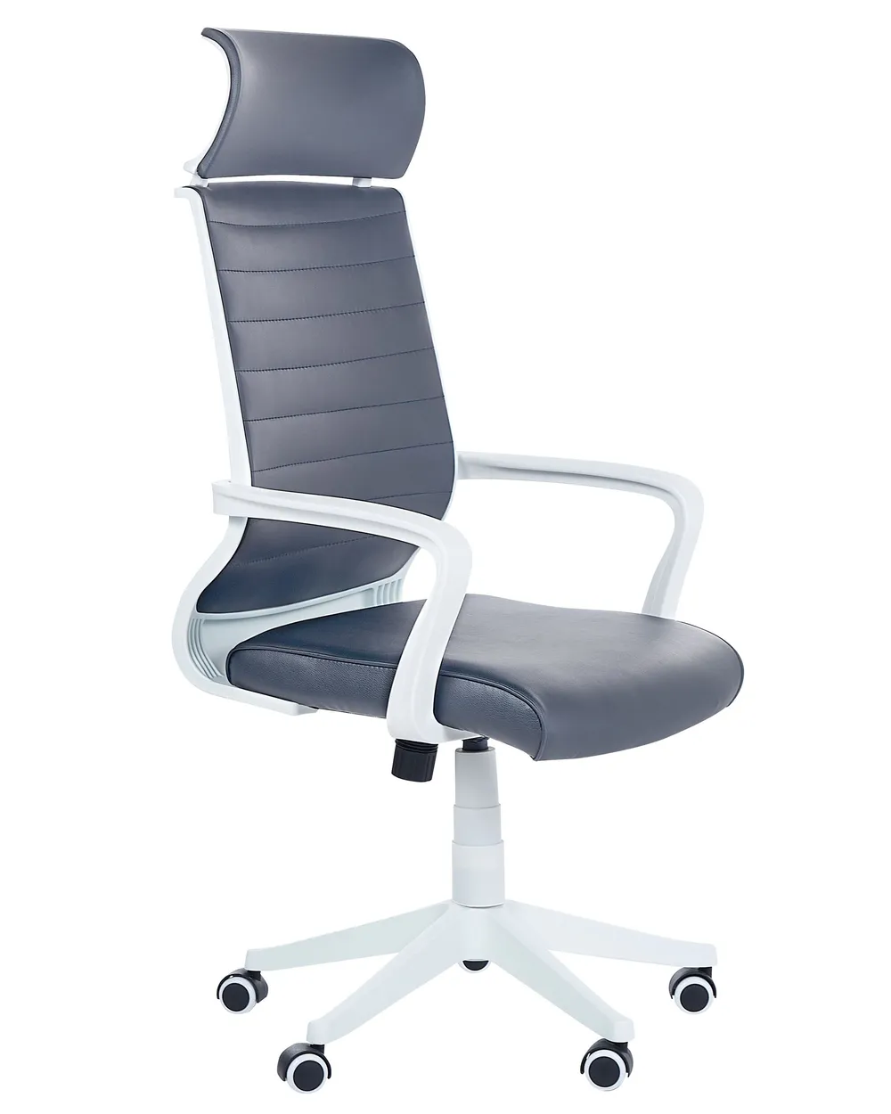 Bürostuhl LEADER Kunstleder Grau