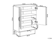 Schuhschrank KEITH Dunkelbraun_1144246