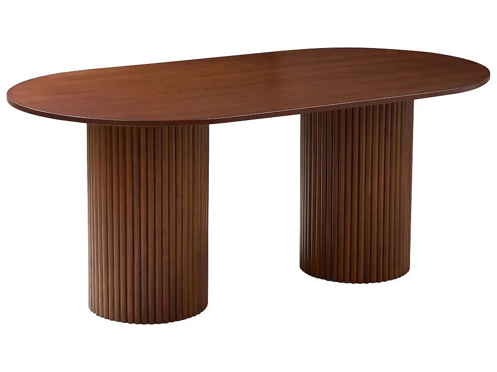 Esstisch SHERIDAN Dunkle Esche 180 cm 100 cm