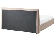 Ottoman Bed LAVAUR Boucle Taupe 160 x 200 cm (EU King Size)_989432