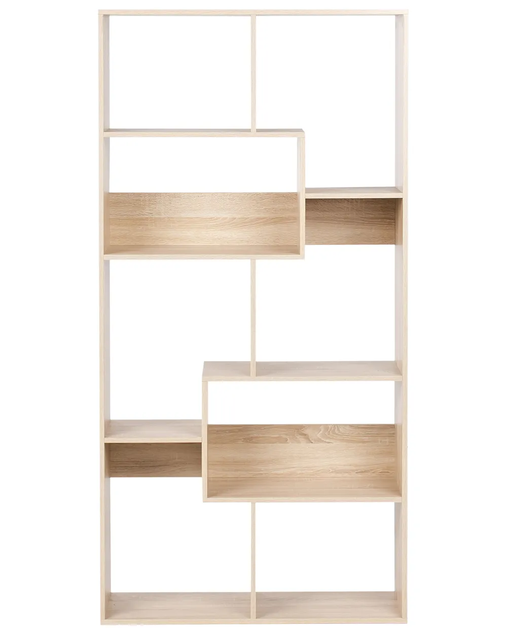 Bücherregal mit 6 Ebenen CHATEH 180 cm Hellbraun_1003846