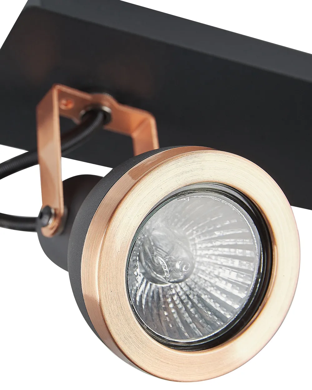 Strahler 3-flammig BARO verstellbar Metall Schwarz_828924