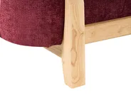 Sofa 2 Seater ALNOR Chenille Burgundy_1019108
