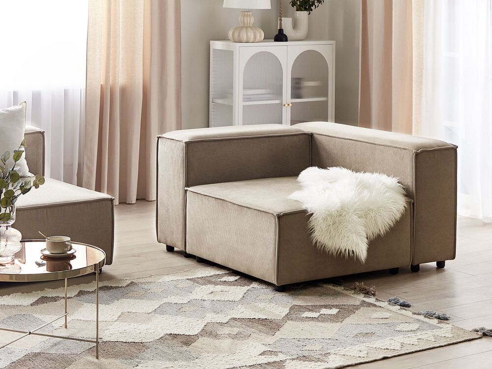 Corner Seat APRICA Corduroy Brown