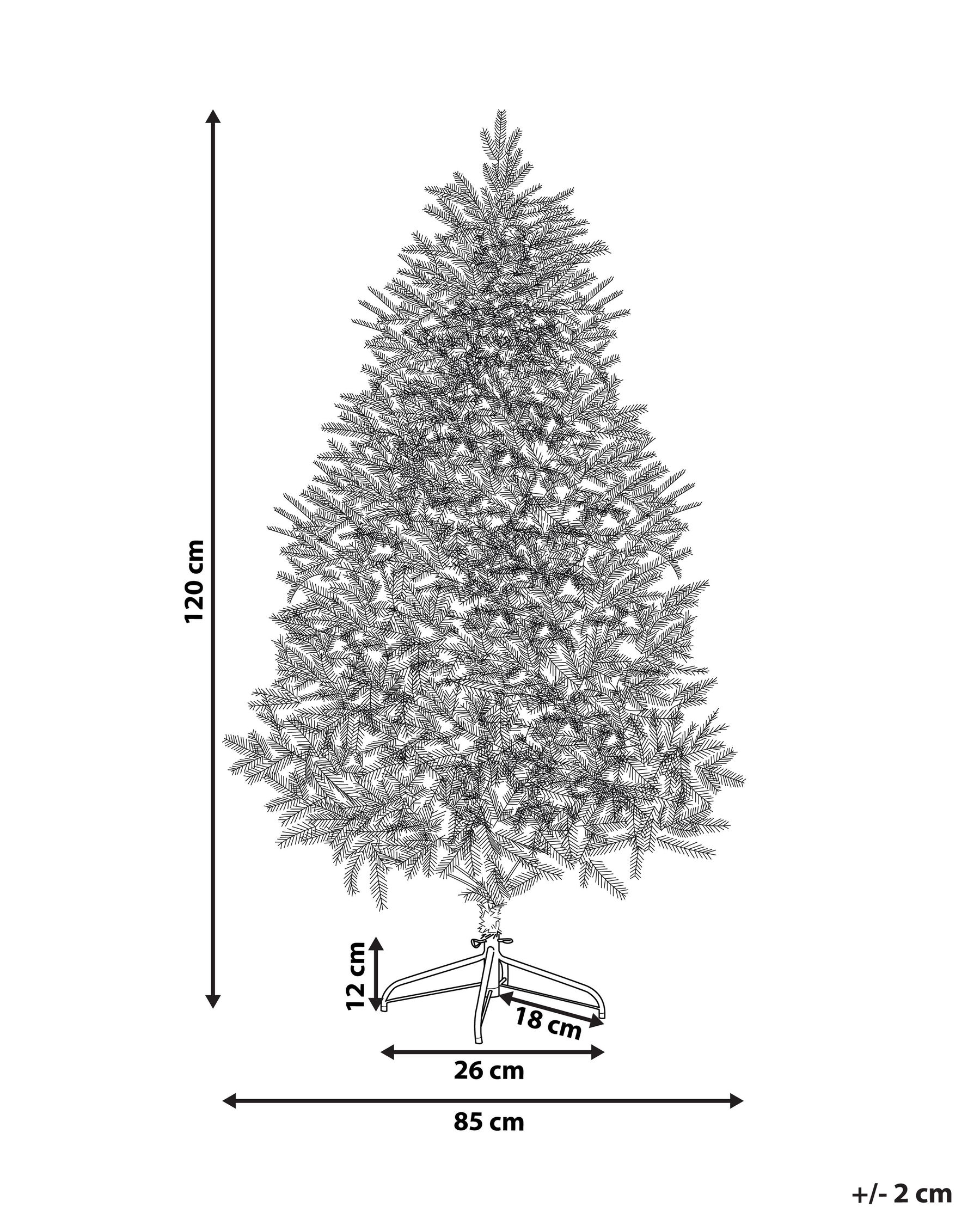 Artificial Christmas Tree HUXLEY 120 cm Green_783343