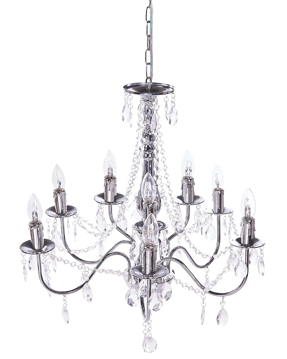 Chandelier BLAKNEY L Silver_1165053