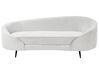 Sofa 2-Sitzer SAVAR Stoff Cremeweiß