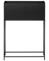 Blumentopf mit Beinen TAPIEN 70 cm Metall Schwarz