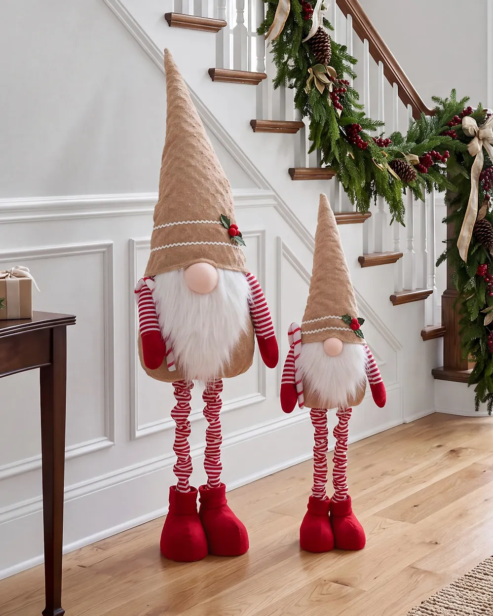 Set of 2 Christmas Decorations KLAUKKALA 60-90/100-146 cm Gnome Multicolour