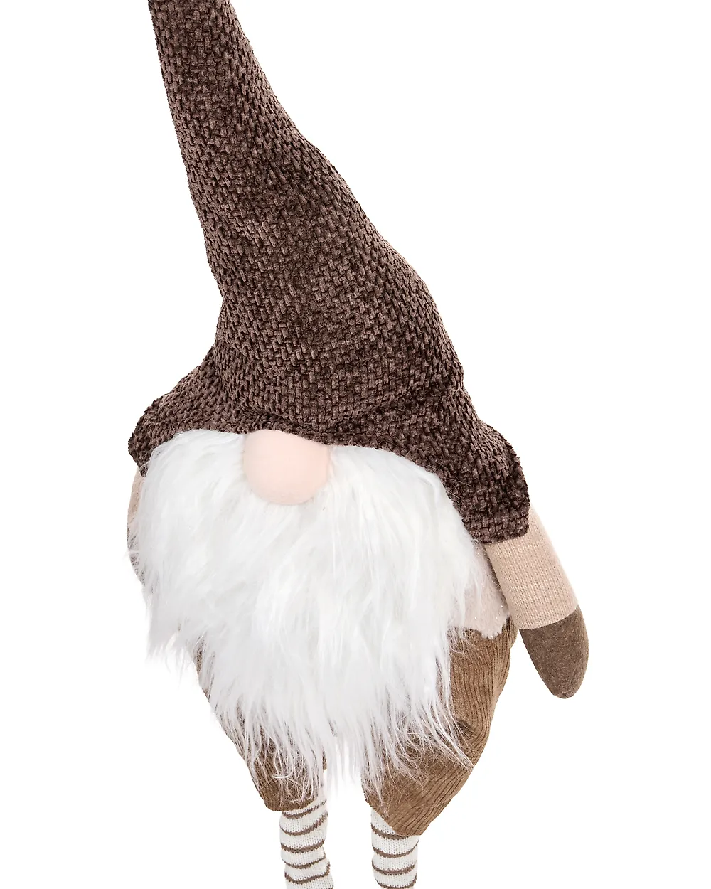Weihnachtsdekoration 3er Set KOSKENKORVA 70/58-80/80-104 cm Zwerg Braun_1174193