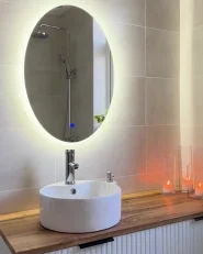 Corner Hot Tub with LED MOOR 1730 x 810 mm White_957910